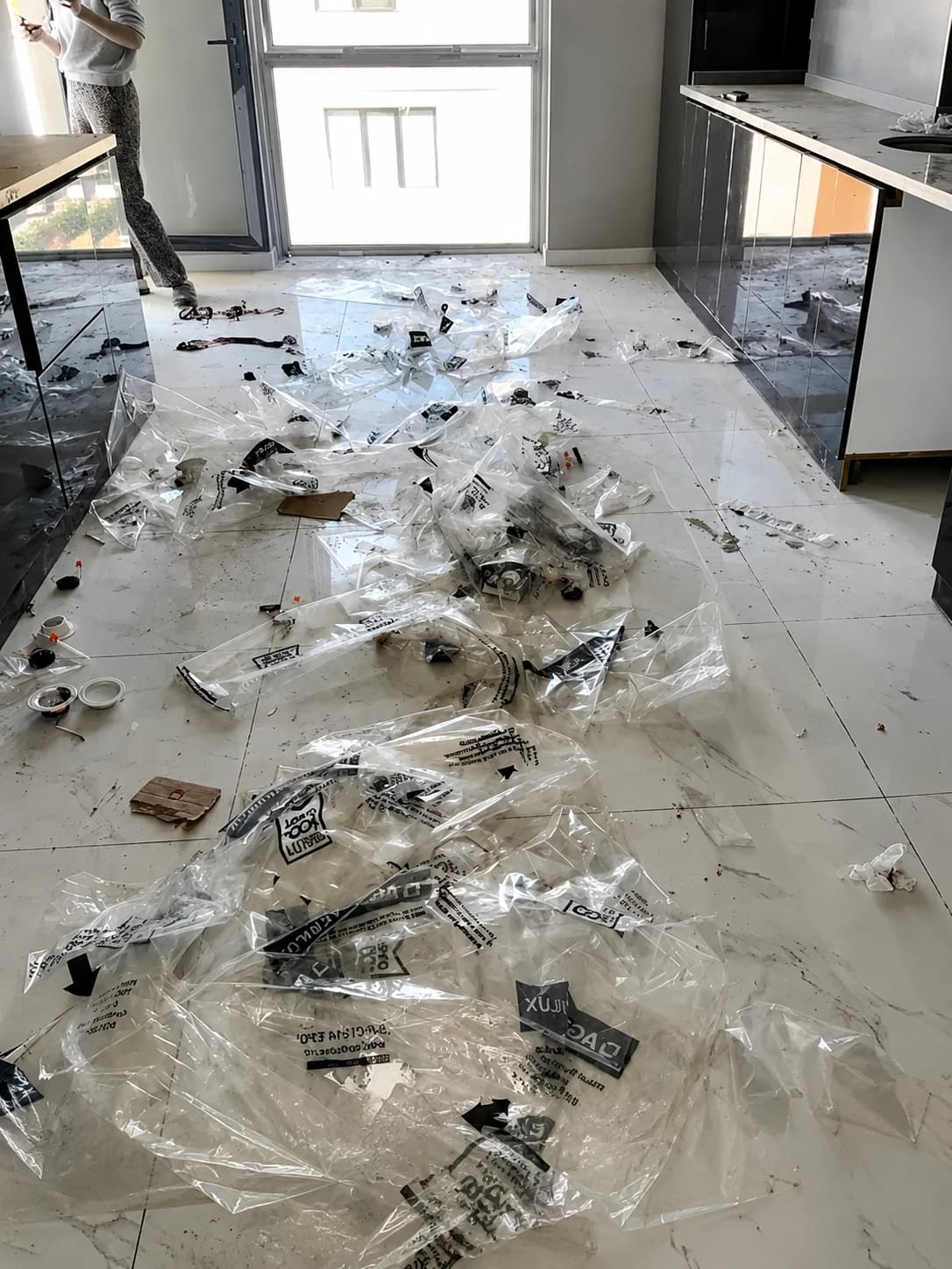 Manisa inşaat sonrası temizlik — çalışma öncesi saha görüntüsü